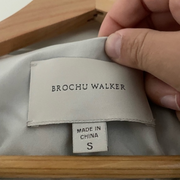 Brochu Walker Aude Silk Lined Shift Dress Pockets - Picture 6 of 7